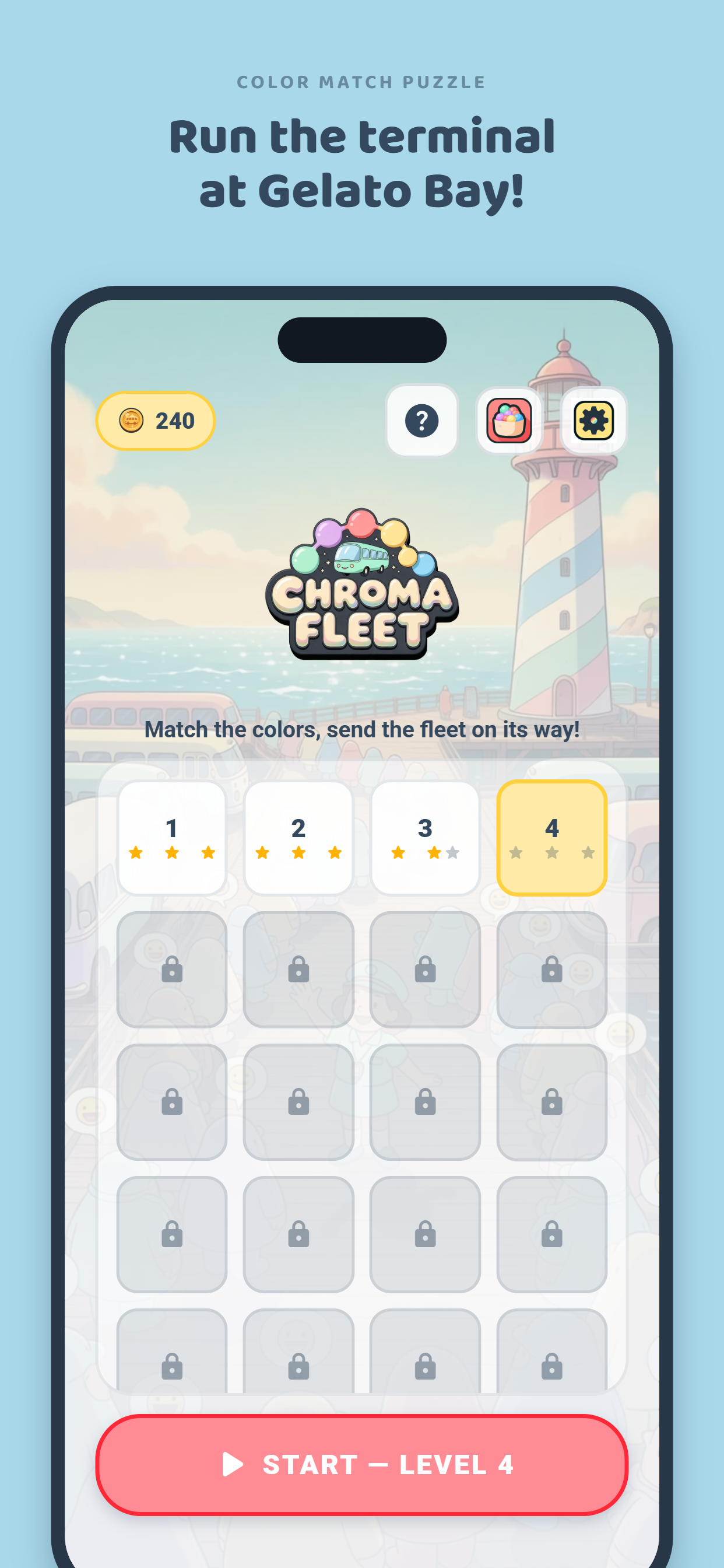 Main menu